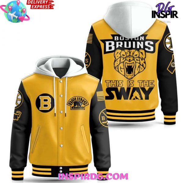 Boston Bruins Sway Special Edition Hooded Varsity Jacket