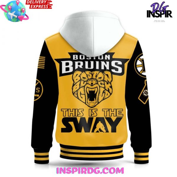 Boston Bruins Sway Special Edition Hooded Varsity Jacket