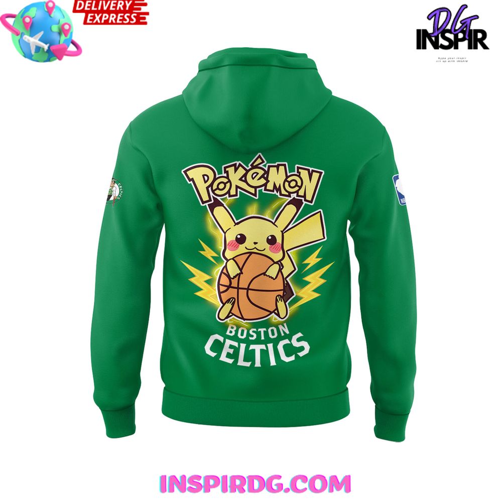 Boston Celtics x Pokémon Night 2025 Hoodie Boston Celtics x Pokémon Night 2025 Hoodie