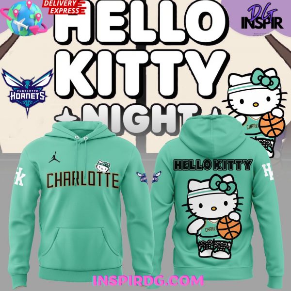 Charlotte Hornets x Hello Kitty Night Special Hoodie