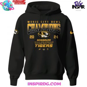 Missouri Tigers NCAA Music City Bowl Champions 2024 Hoodie