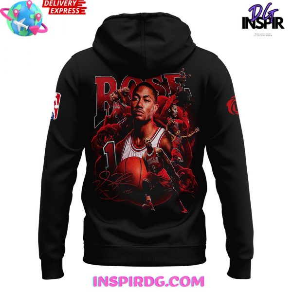 Derrick Rose 1.4.25 Chicago Bulls Hoodie