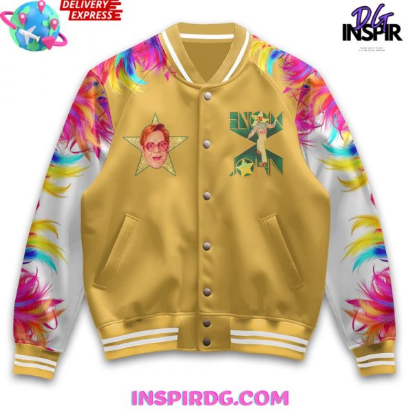 Elton John Rocket Man Limited Varsity Jacket