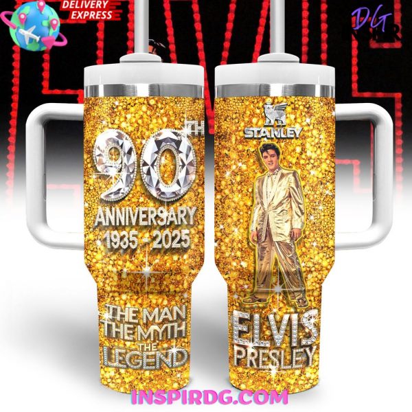 Elvis Presley 90th Anniversary Special Edition Stanley Tumbler Cup