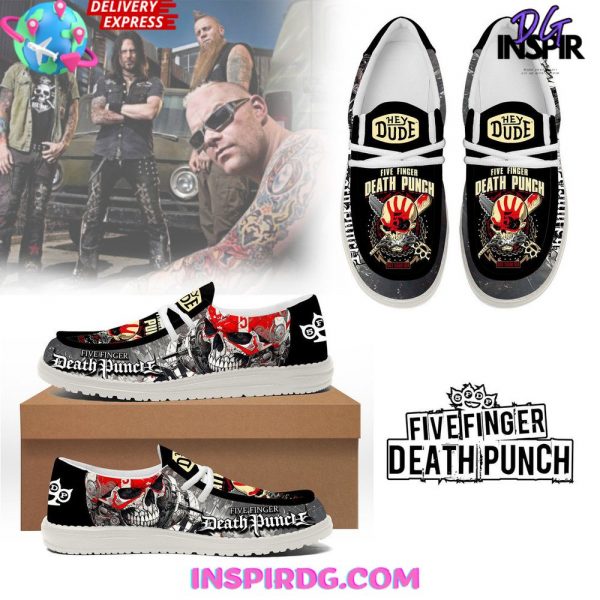 Five Finger Death Punch Limited Edition Hey Dude Shoes