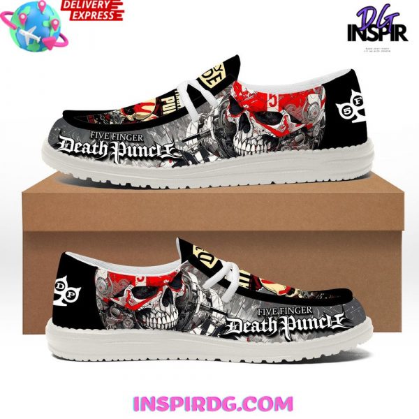 Five Finger Death Punch Limited Edition Hey Dude Shoes