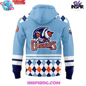 Bakersfield Condors Crispy Bacon Dash Uniform Action Hoodie