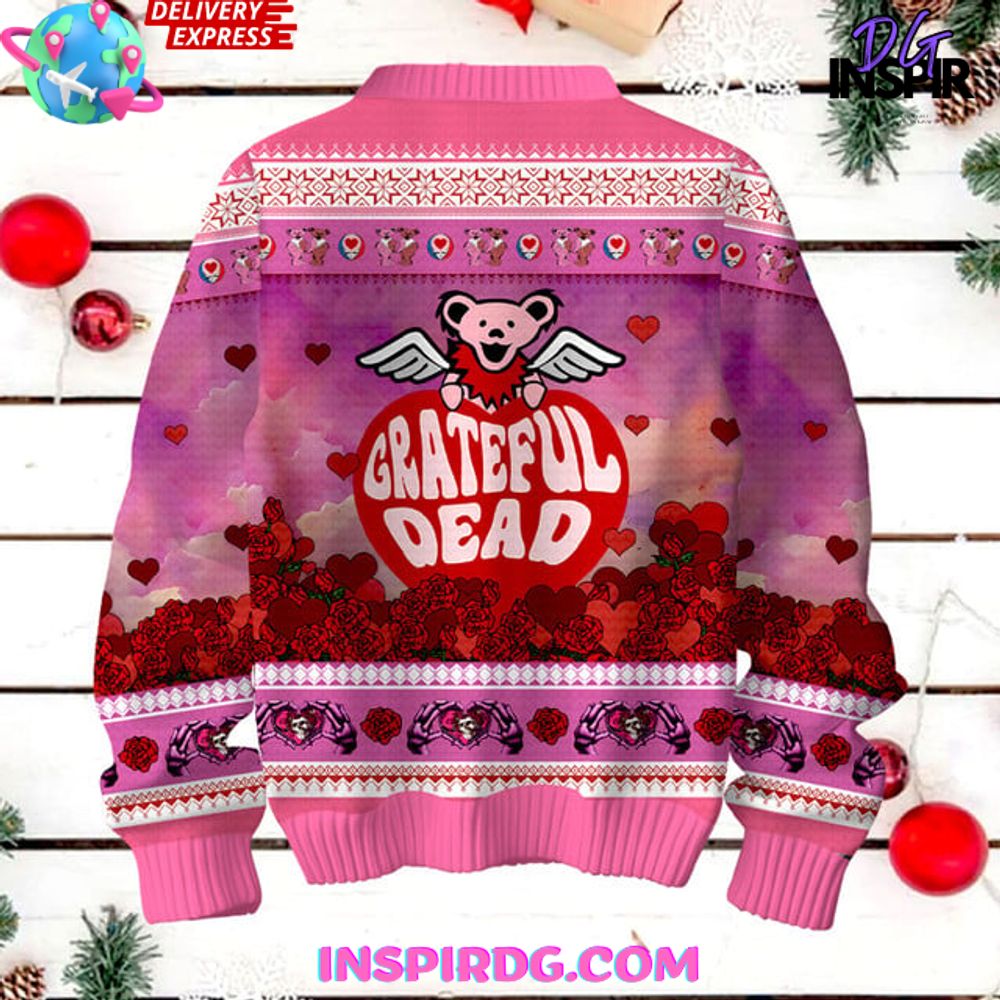 Grateful Dead Happy Valentine 2025 Sweater Grateful Dead Happy Valentine 2025 Sweater