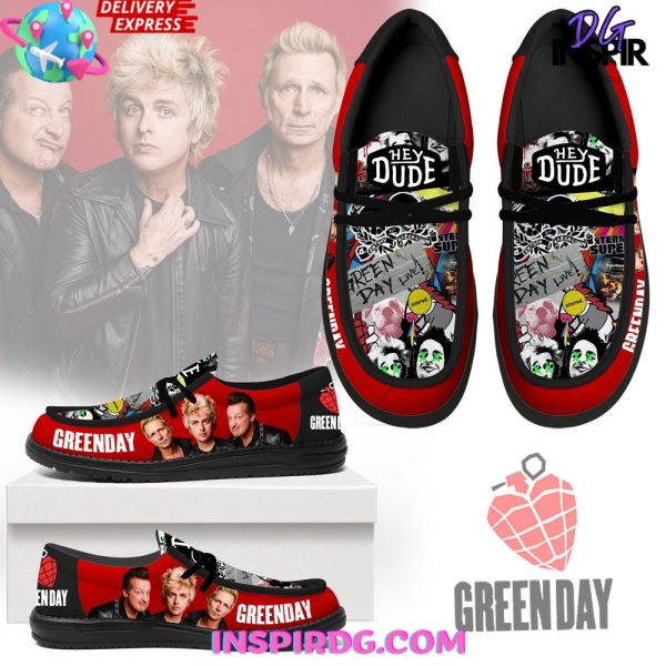 Green Day Limited Edition Hey Dude Shoes