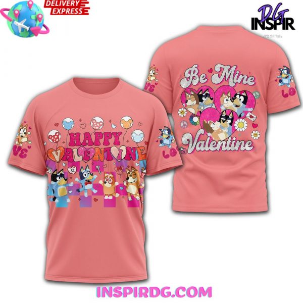 Happy Valentine Bluey Special Edition T-Shirt