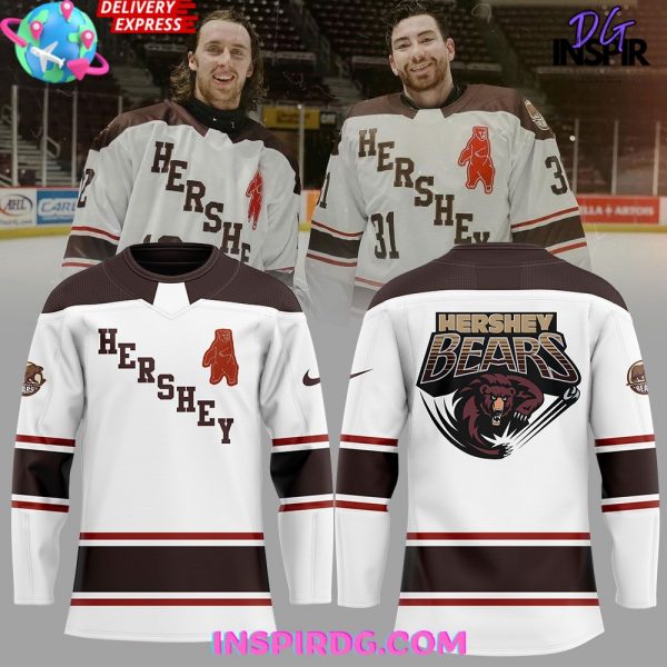 Hershey Bears Throwback Limited Edition Hockey Jersey
