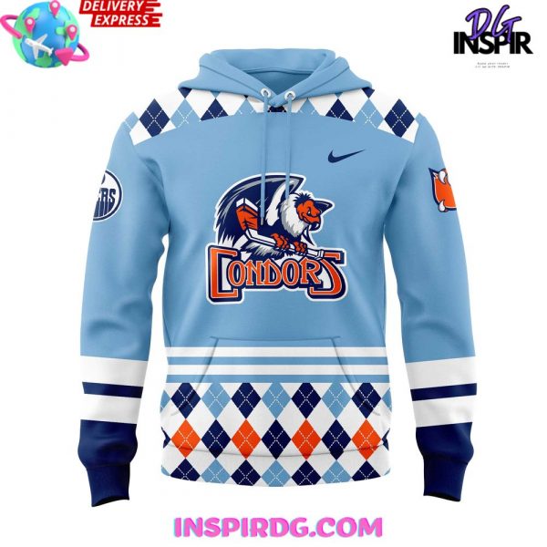 Bakersfield Condors Crispy Bacon Dash Uniform Action Hoodie