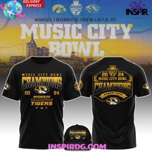 Missouri Tigers NCAA Music City Bowl Champions 2024 TShirt