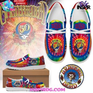 Grateful Dead 50th Anniversary Limited Edition Hey Dude Shoes (Copy)