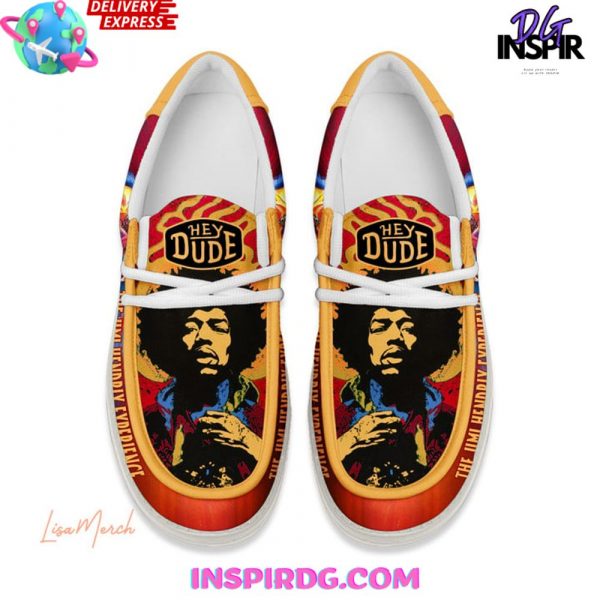 Jimi Hendrix Limited Edition Hey Dude Shoes