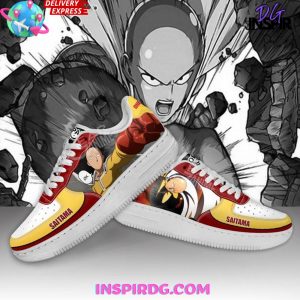 Saitama One Punch Man Limited Edition Nike Air Force 1