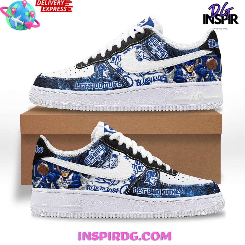 Let's Go Duke Blue Devils Limited Edition Nike Air Force 1 Let's Go Duke Blue Devils Limited Edition Nike Air Force 1