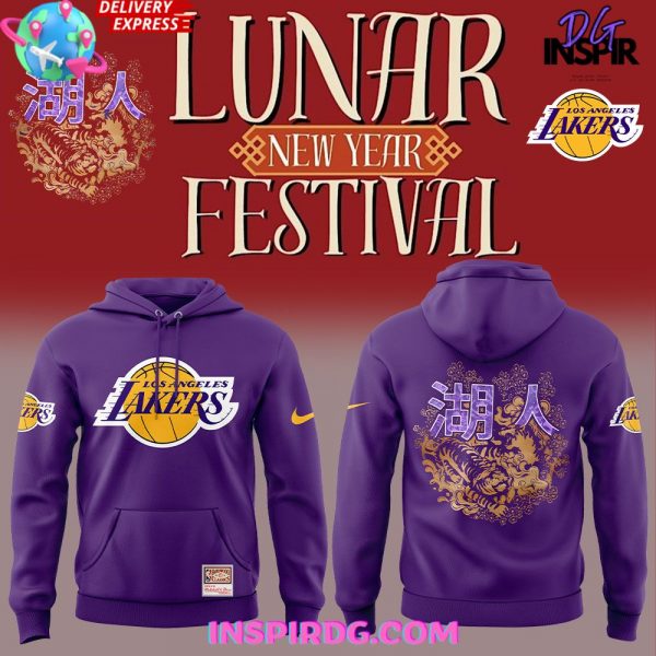 Los Angeles Lakers Lunar New Year Festival Edition Hoodie