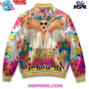 Elton John Rocket Man Limited Varsity Jacket