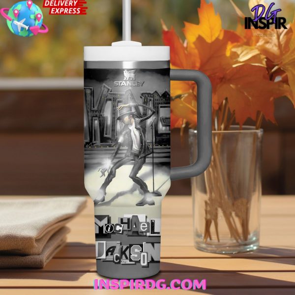 Michael Jackson Moonwalk Stanley Tumbler Cup