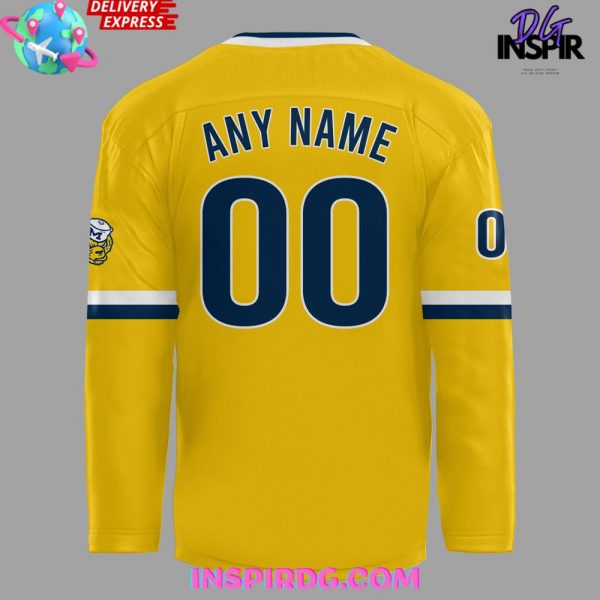 Michigan Wolverines Wrigley Field Frozen Confines 2024-25 Hockey Jersey