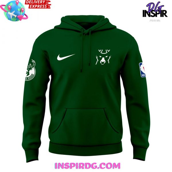 Milwaukee Bucks NBA 2025 Special Edition Nike Hoodie
