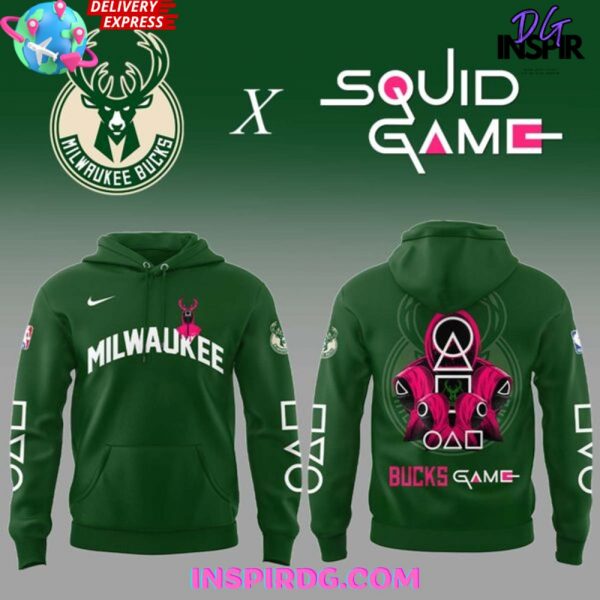 Milwaukee Bucks x Squid Game Special Hoodie