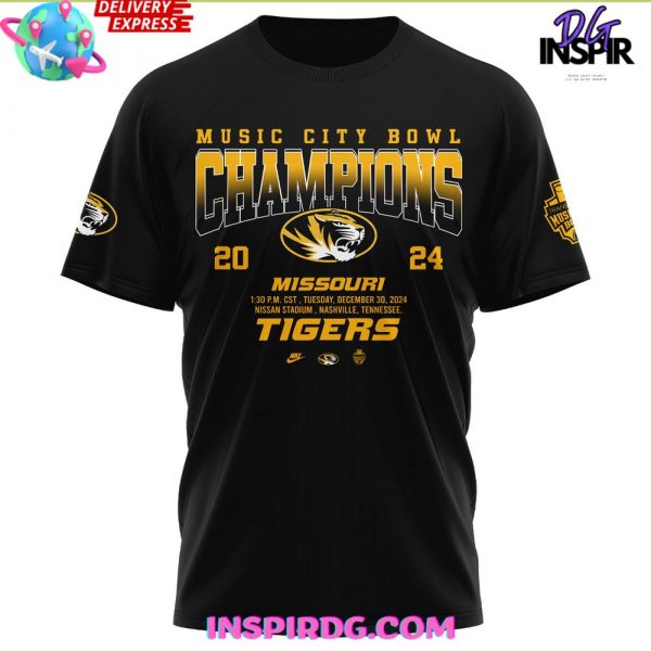 Missouri Tigers NCAA Music City Bowl Champions 2024 T-Shirt