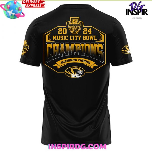 Missouri Tigers NCAA Music City Bowl Champions 2024 T-Shirt