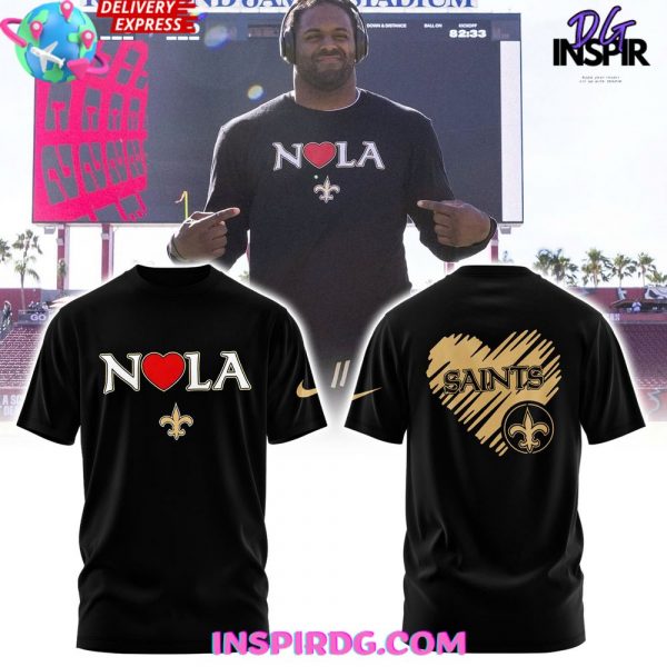 New Orleans Saints NOLA 2025 T-Shirt