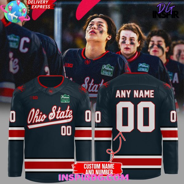 Ohio State Ice Hockey Frozen Confines 2025 Jersey