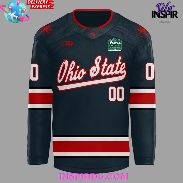 Ohio State Ice Hockey Frozen Confines 2025 Jersey