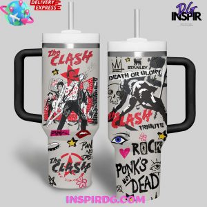 The Clash Death or Glory Stanley Tumbler Cup