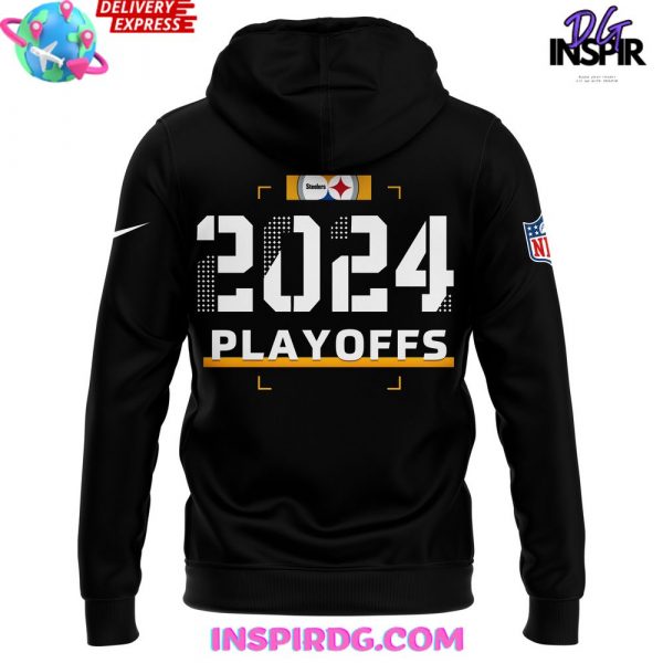 Pittsburgh Steelers City Football 2024 Playoffs Nike Hoodie