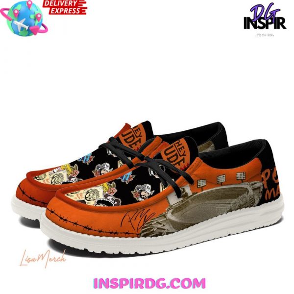 Post Malone Big Ass Stadium Tour 2025 Hey Dude Shoes