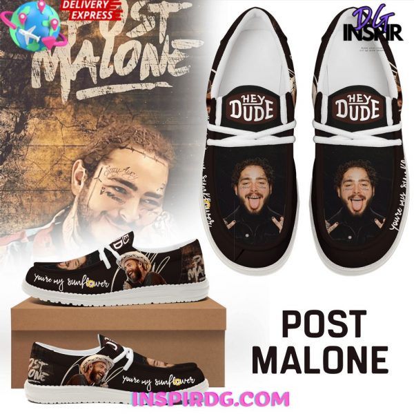 Post Malone Sunflower Limited Edition Hey Dude Shoes