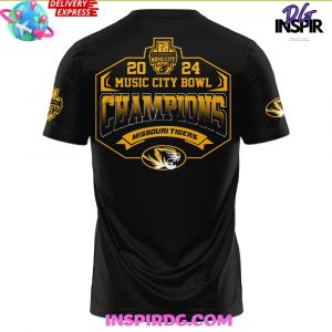 Missouri Tigers NCAA Music City Bowl Champions 2024 TShirt