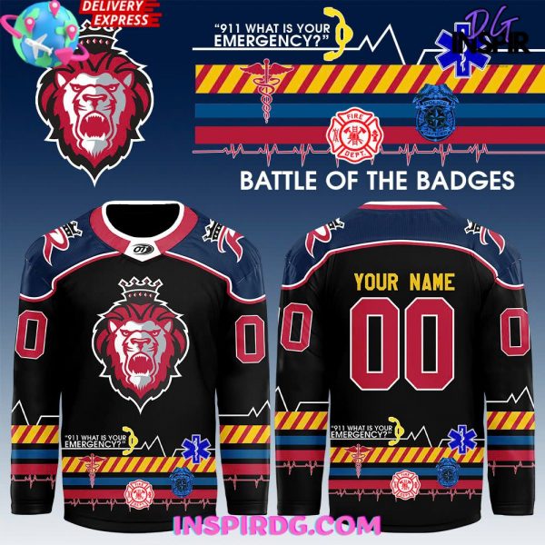 Reading Royals Battle of the Badges 2025 Hockey Jersey