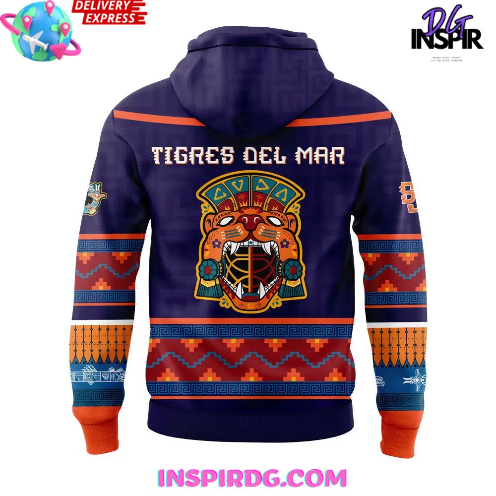 San Jose Barracuda Tigres Del Mar Special Hoodie San Jose Barracuda Tigres Del Mar Special Hoodie