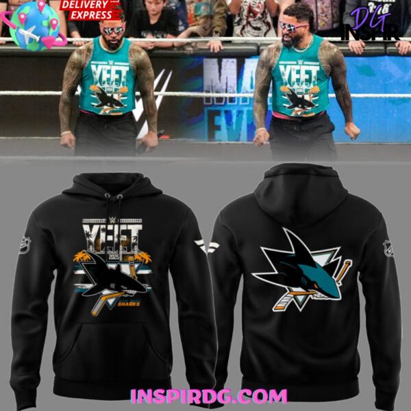 San Jose Sharks YEET Limited Edition Black Set Hoodie