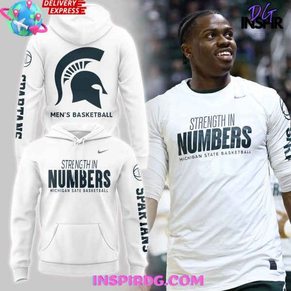 Strength in Numbers Michigan State Spartans Nike Hoodie