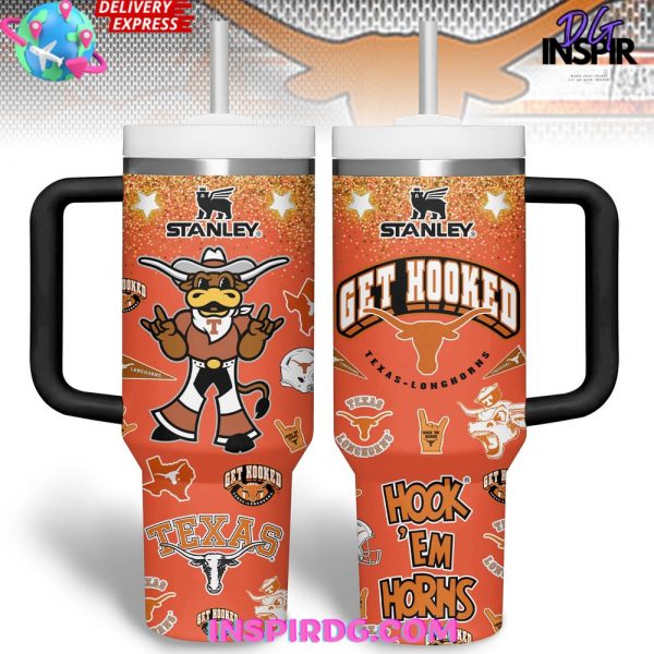 Texas Longhorns Get Hooked Stanley Tumbler