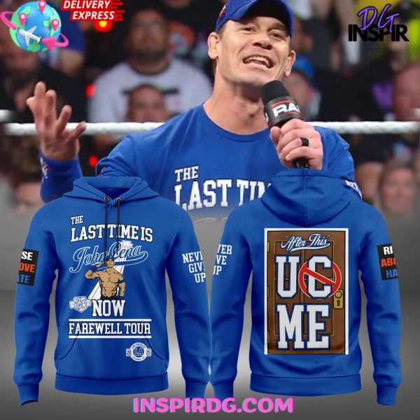 Thank You John Cena WWE Farewell 2025 Los Angeles Hoodie