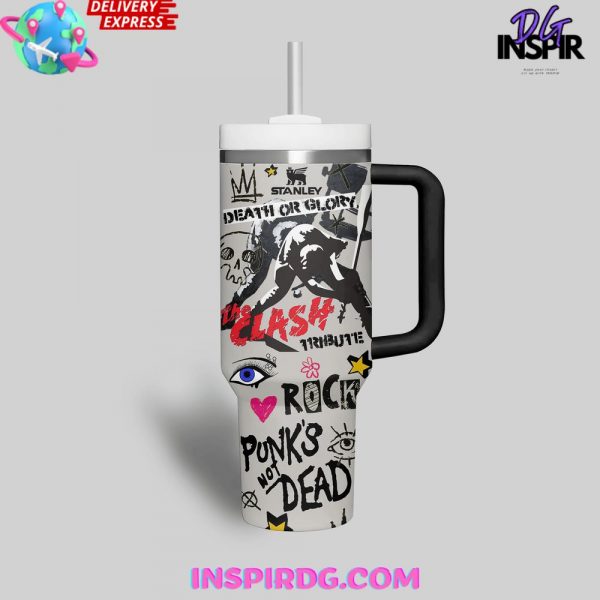The Clash Death or Glory Stanley Tumbler Cup