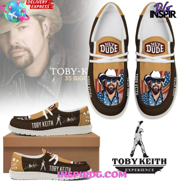 Toby Keith Limited Edition Hey Dude Shoes