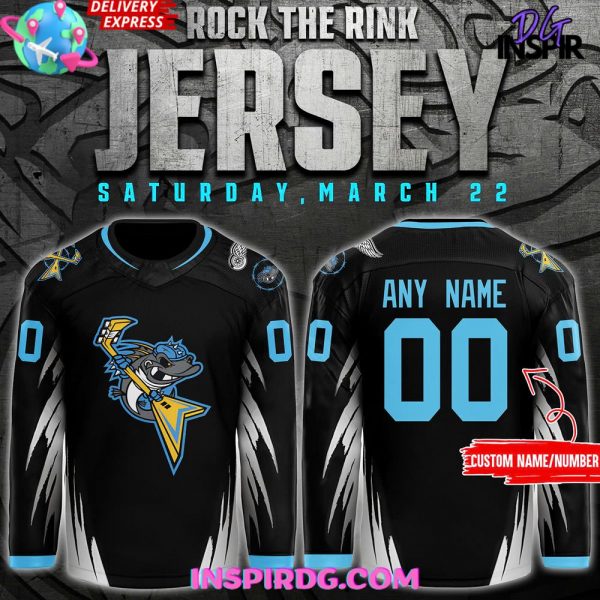 Toledo Walleye Rock The Rink Night 2025 Hockey Jersey