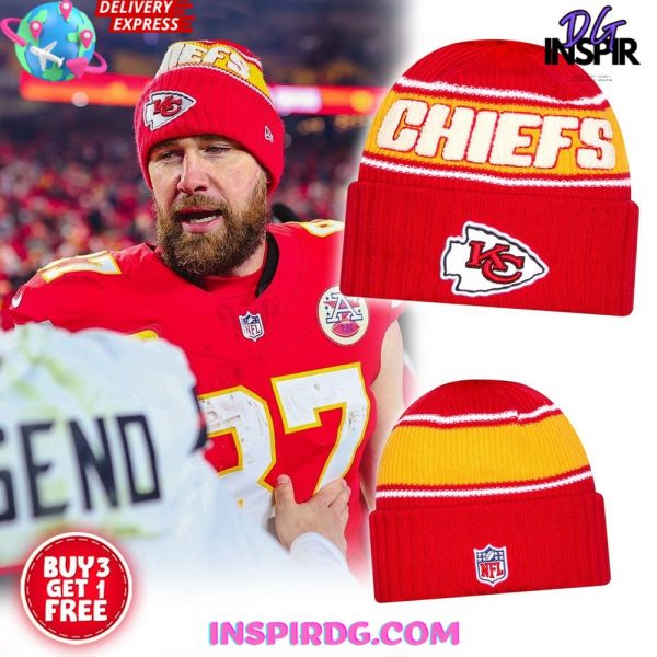 Travis Kelce Kansas City Chiefs 2025 NFL Beanie