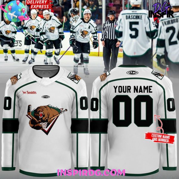 Utah Grizzlies New Uniform 2025 Hockey Jersey