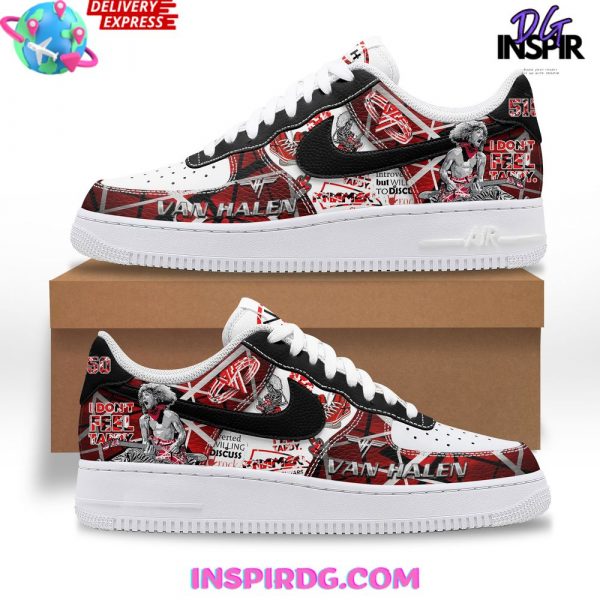 Van Halen Don’t Feel Tardy Limited Edition Nike Air Force 1