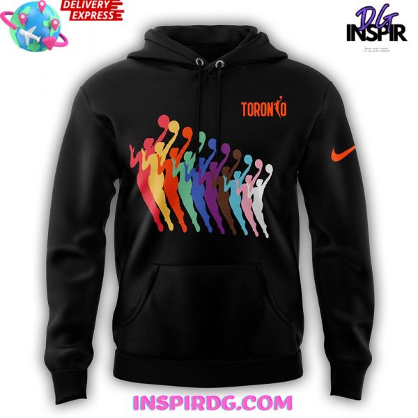WNBA Toronto New 2025 Black Hoodie
